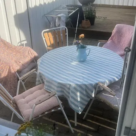 度假居 Charmerende I Skipperkvarteret I Med 3 Sovevaerelser 马斯塔尔